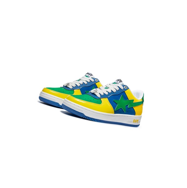 Men's A BATHING APE Bape Sta M1 Low Sneakers Yellow | RIPC84053