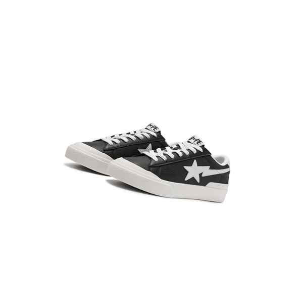 Men's A BATHING APE Mad Sta M2 Low Sneakers Black | TEBZ94268