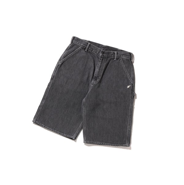 Men's A BATHING APE Painter Shorts Black | XIKL24310