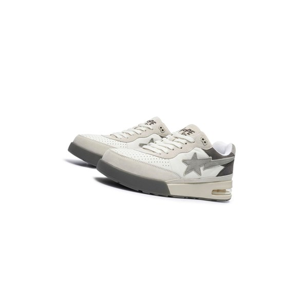 Men's A BATHING APE Road Sta #3 M2 Low Sneakers Grey | LTIQ45632