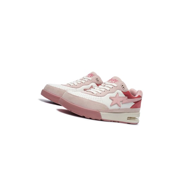 Men's A BATHING APE Road Sta #3 M2 Low Sneakers Pink | SBAU01748