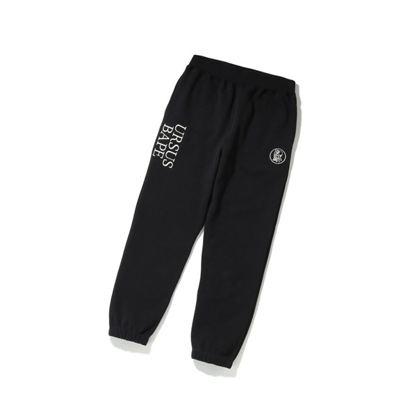 Men's A BATHING APE Ursus Sweat Pants Black | NPBT01346