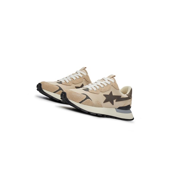 Women's A BATHING APE Road Sta Express #1 L Low Sneakers Beige | BNSH63540