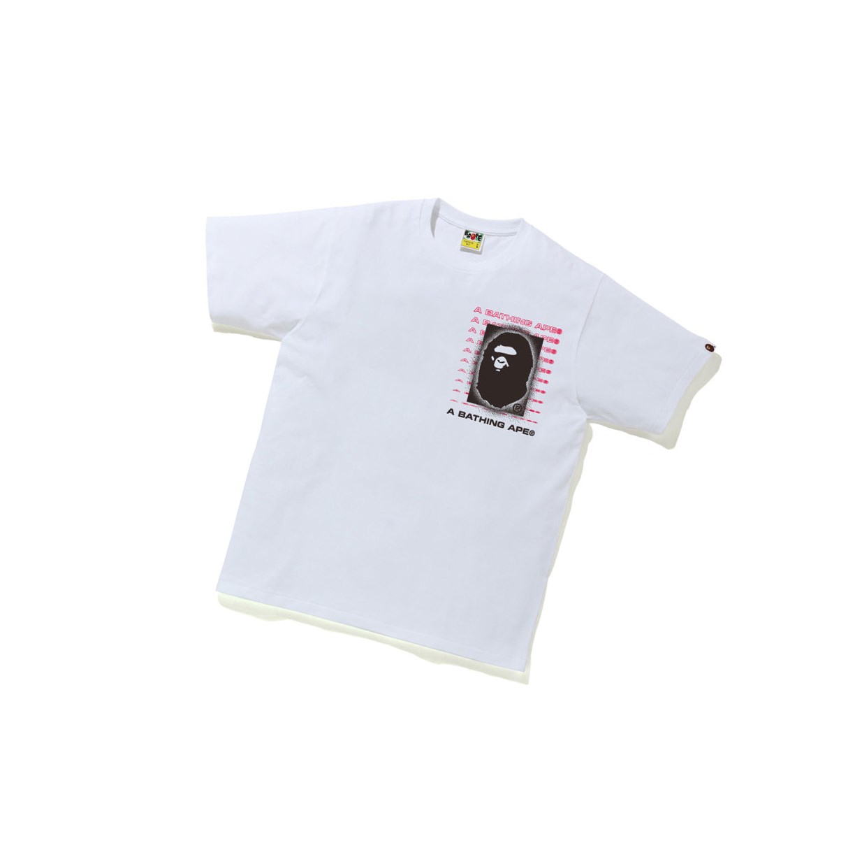 Men\'s A BATHING APE Bape Time To Sleep Tee Short Sleeve T Shirts White | AGIT76395