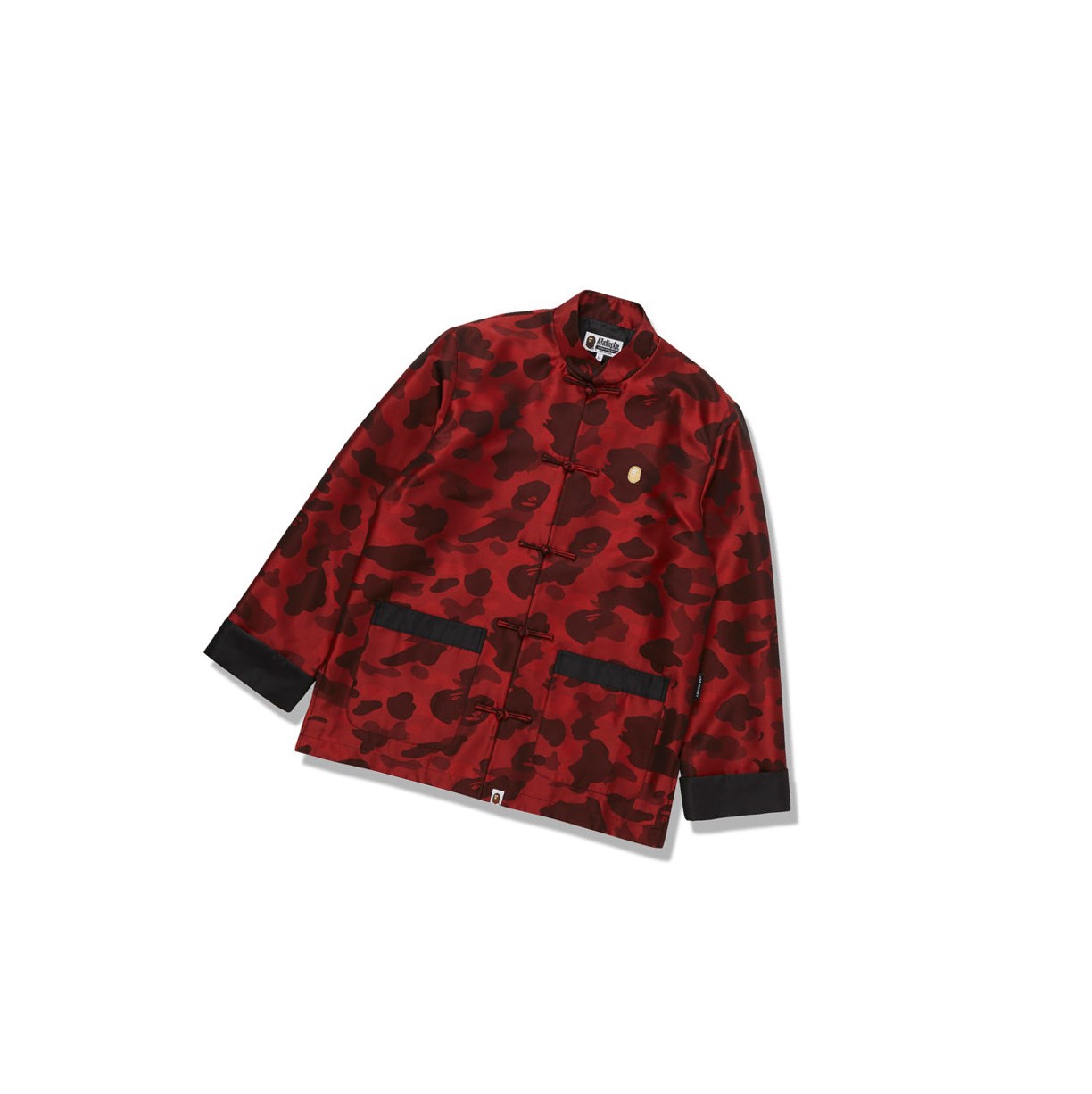 Men\'s A BATHING APE China Jackets Bright Red | ZDWF01947