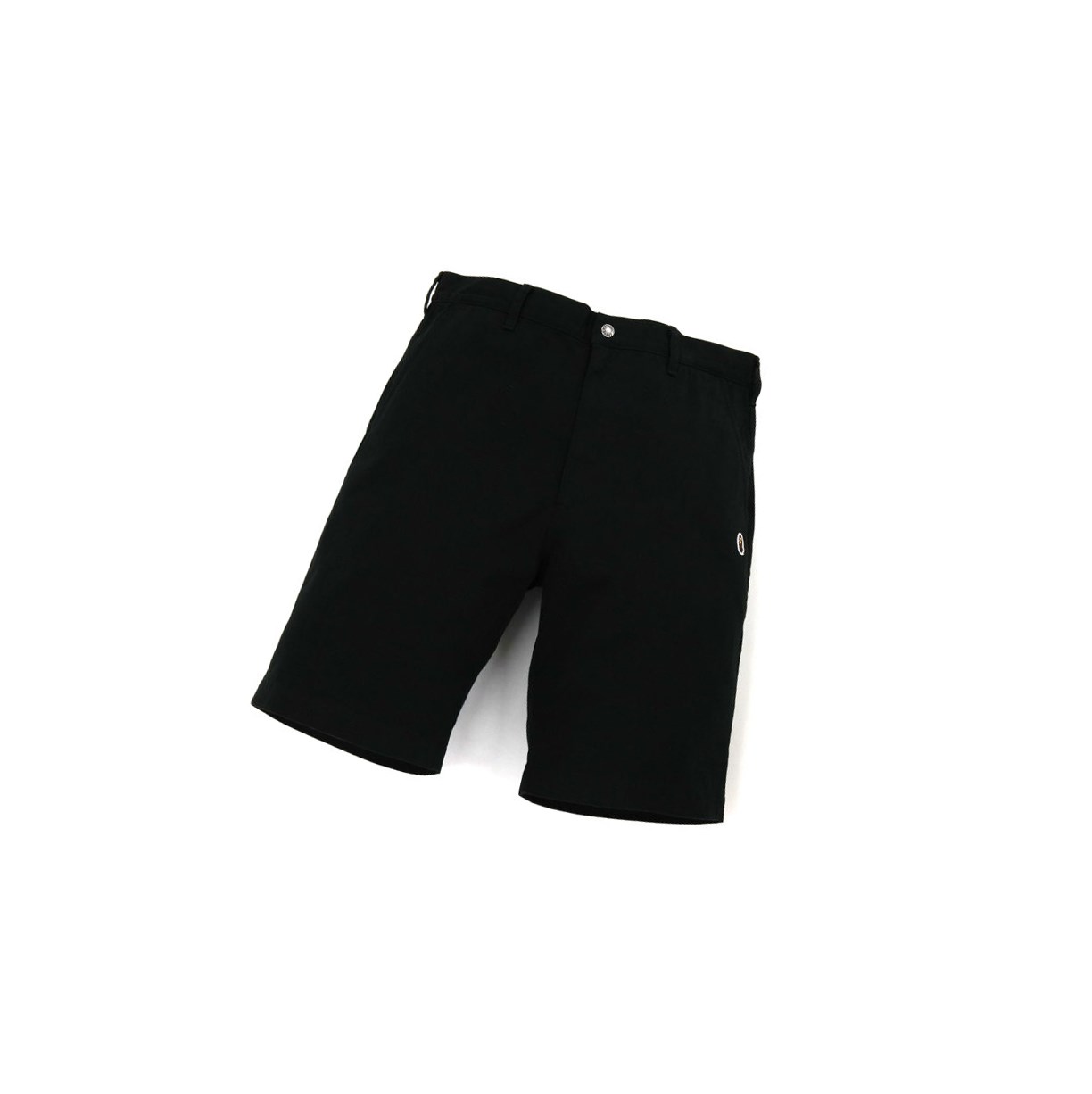 Men\'s A BATHING APE One Point Chino Shorts Black | STPA21054