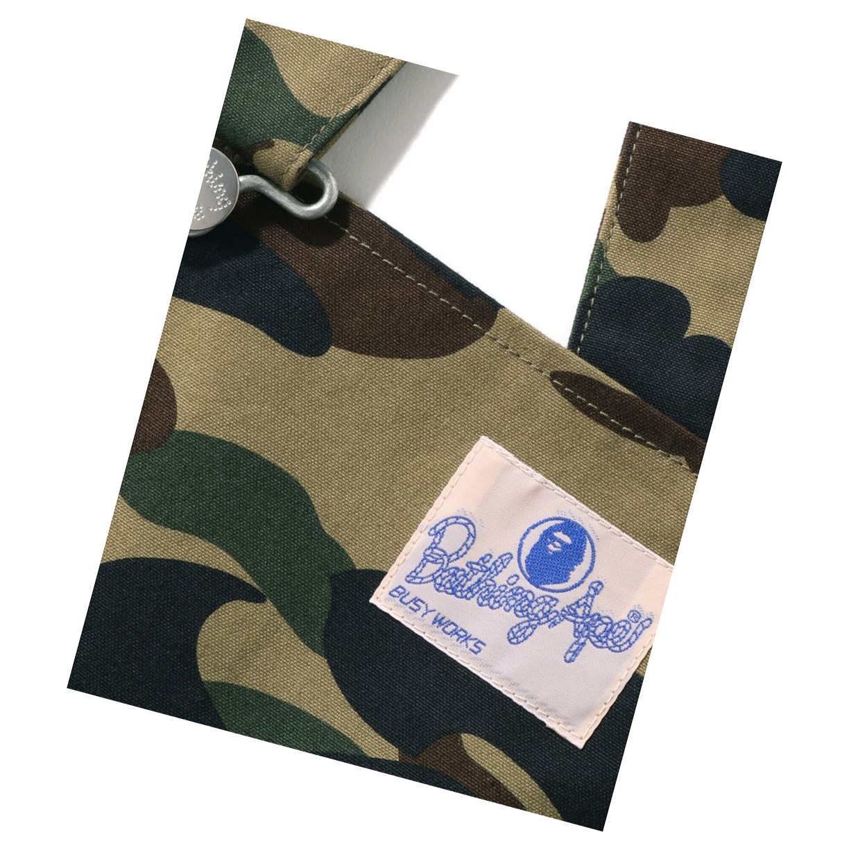 Women's A BATHING APE 1st Camo Jumper Mini Skirts Army Green | QWKI80745