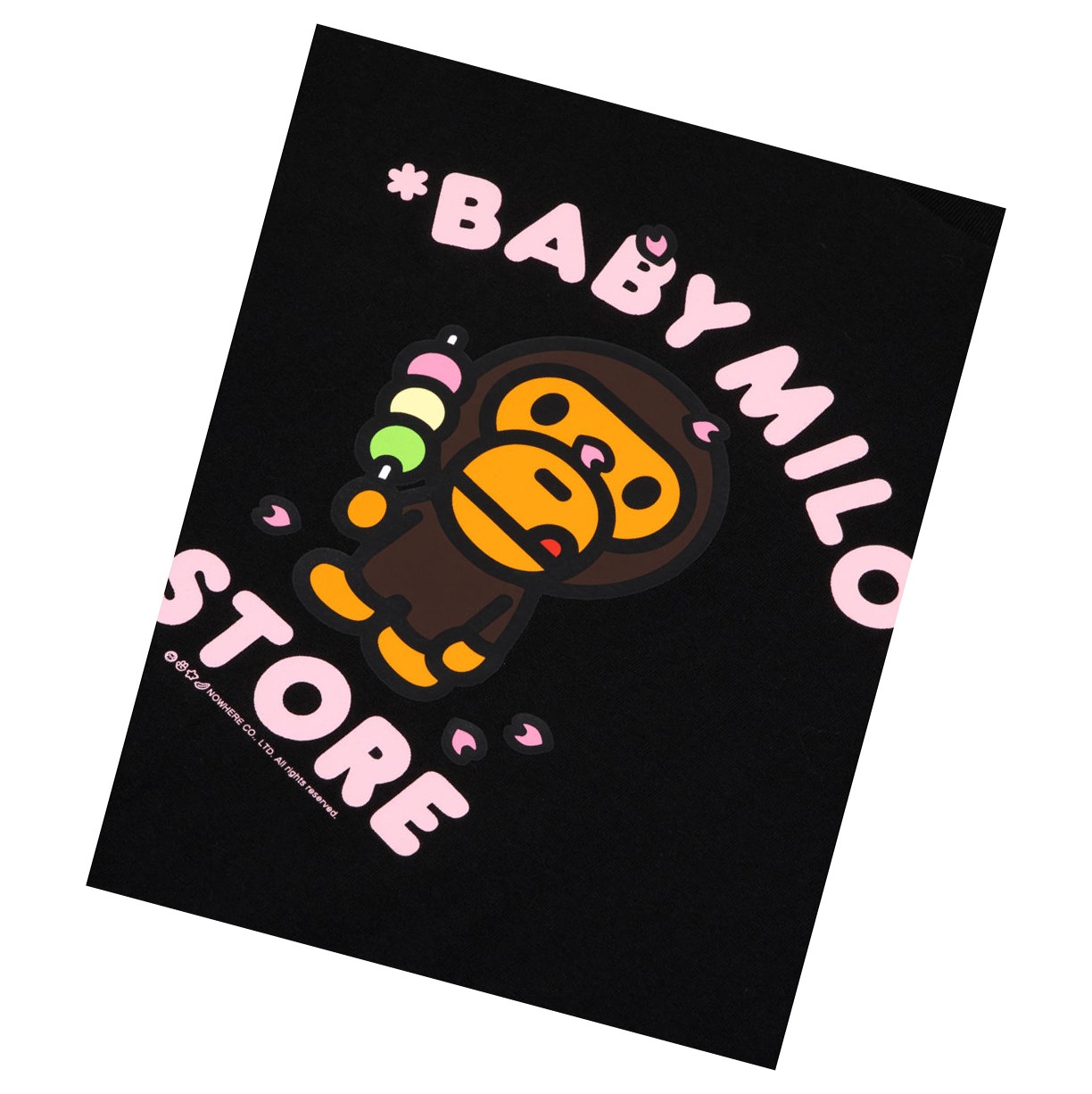 Women's A BATHING APE Baby Milo Boxy Fit Tee Short Sleeve T Shirts Black | ULKF57408