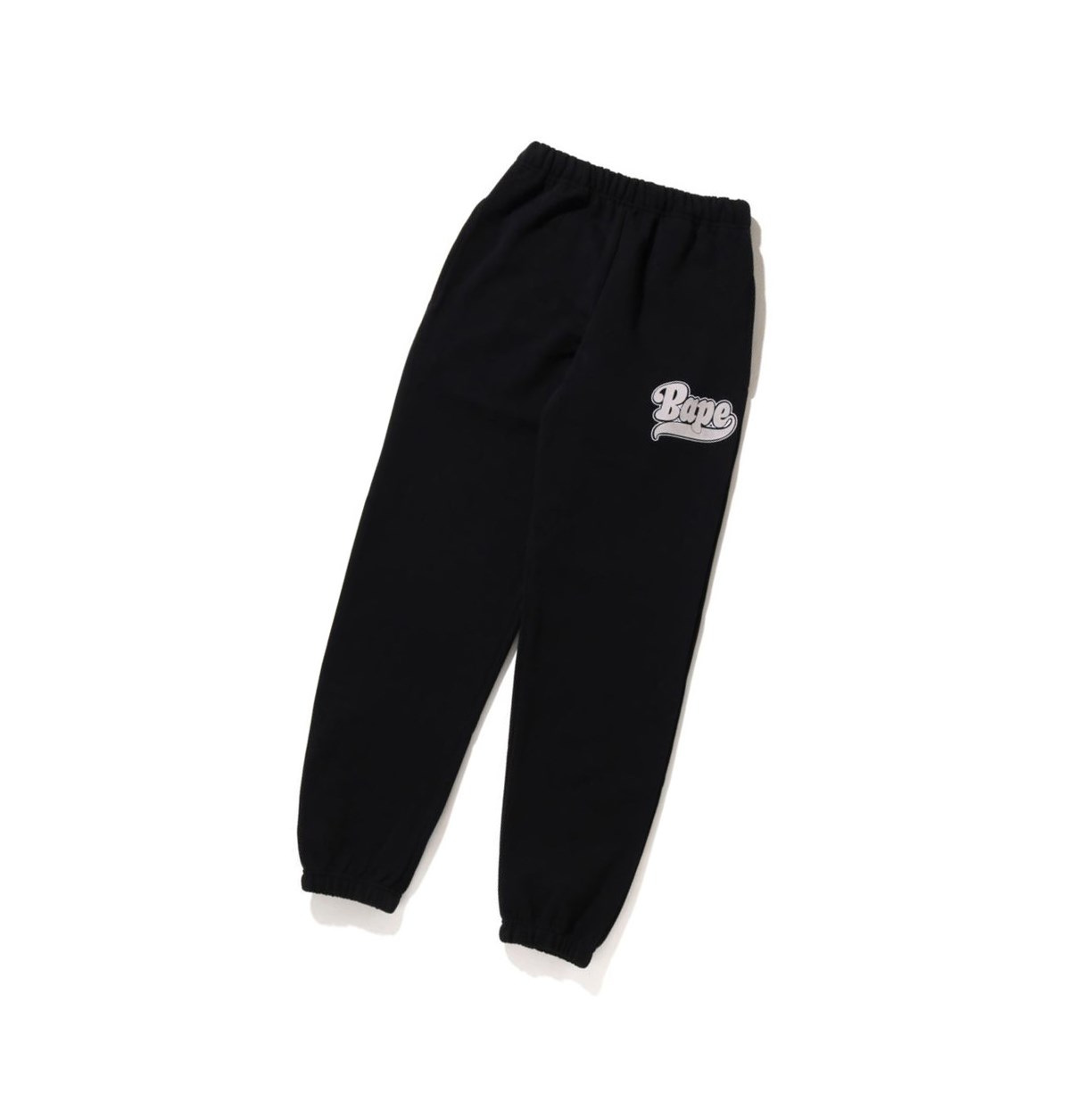 Women\'s A BATHING APE Bape Oversized Sweat Pants Black | NIXP90765