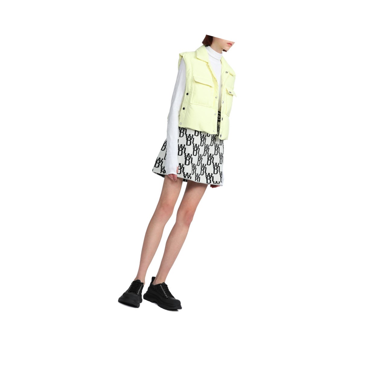 Women's A BATHING APE Buttoned Cropped Down Jackets Pastel Yellow | WFTK21789