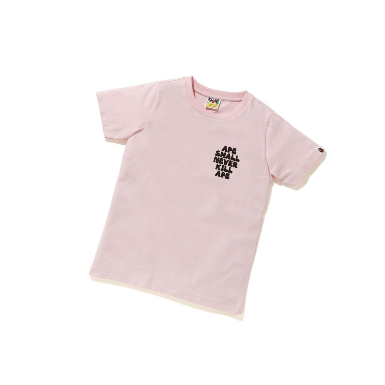 Women\'s A BATHING APE Classic Baby Milo Tee #2 Short Sleeve T Shirts Pink | MLIT69827