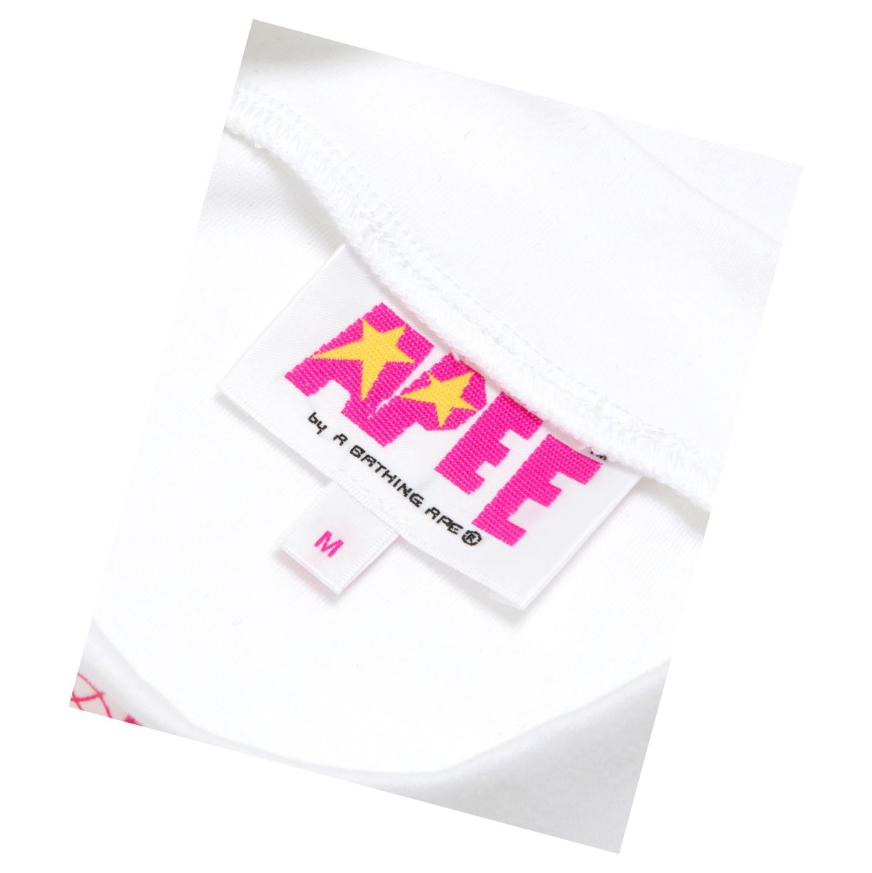 Women's A BATHING APE Cropped Turtle Neck Top Long Sleeve Blouse Blouse White | JBMO45192