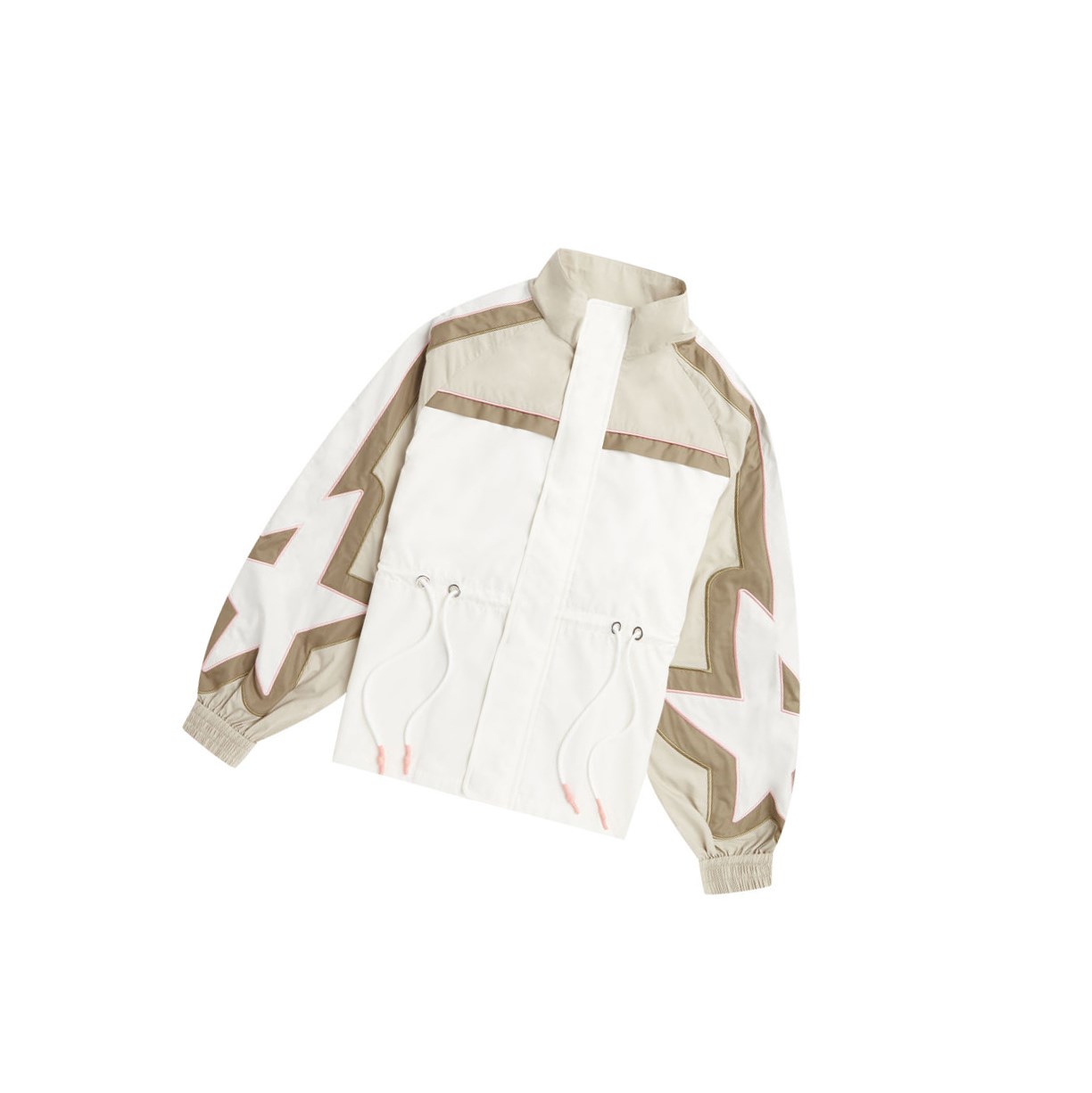 Women\'s A BATHING APE Drawstring Jackets Beige | WTRA47590