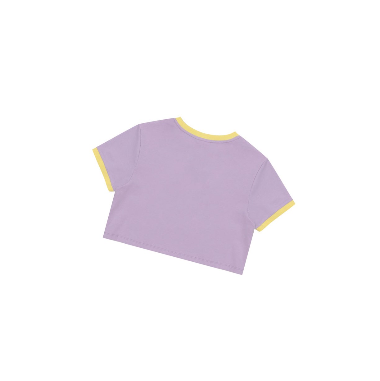 Women's A BATHING APE Graphic Cropped Tee Short Sleeve T Shirts Purple | APNY43781