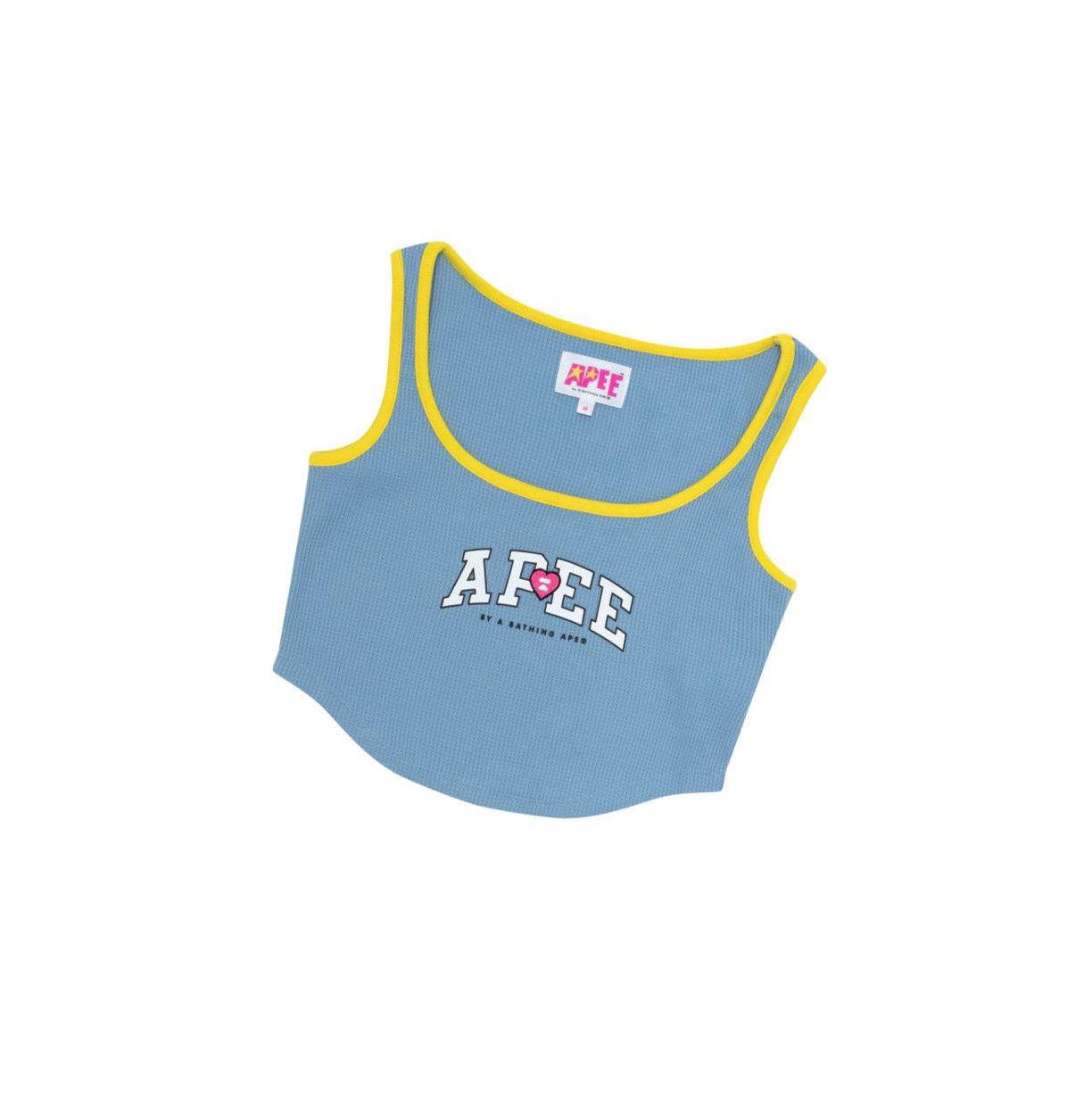 Women\'s A BATHING APE Graphic Vest Acid Blue | RBFK58943