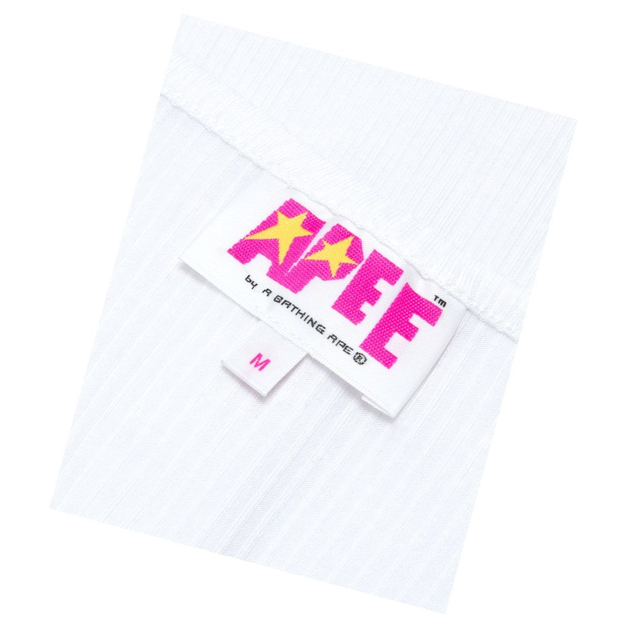 Women's A BATHING APE Logo Drawstring Cropped Top Short Sleeve Blouse Blouse White | QIJA02563