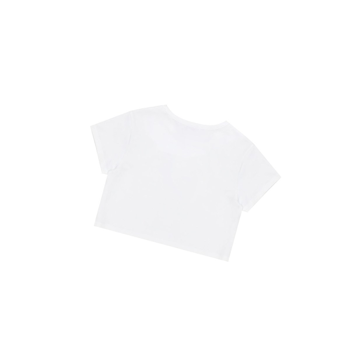 Women's A BATHING APE Logo Printed Slim Cut Tee Short Sleeve T Shirts White | QZUM91504