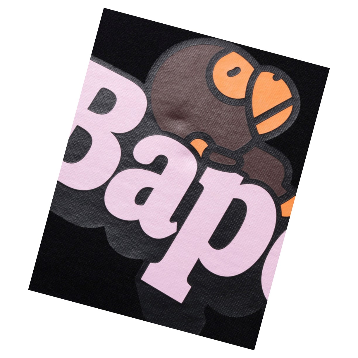 Women's A BATHING APE Milo On Bape Pullover Hoodie Black | EVPS05694