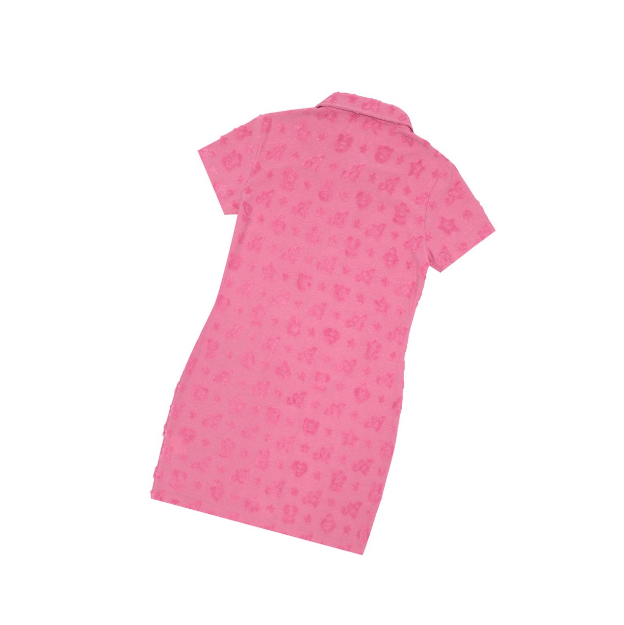 Women's A BATHING APE Patterned Dress Mini Dress Pink | OIBG83915