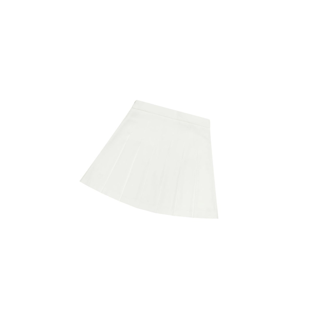 Women's A BATHING APE Pleated Mini Skirts Wall White | XSOL86910