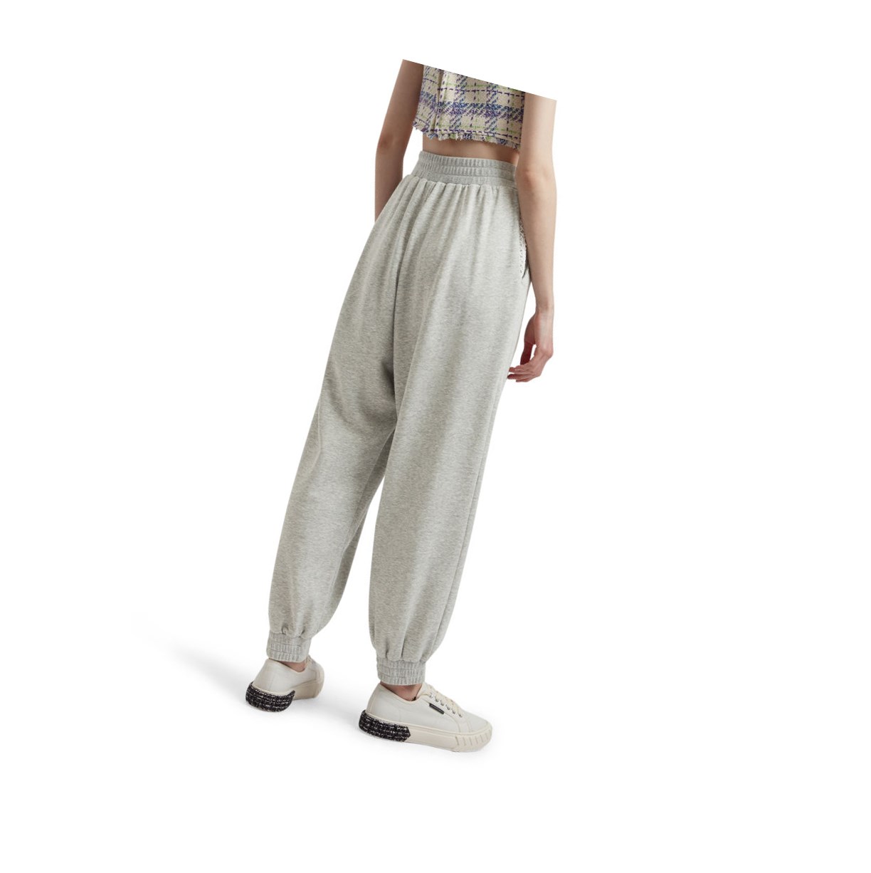 Women's A BATHING APE Relaxed Long Pants Grey | AMIC15897