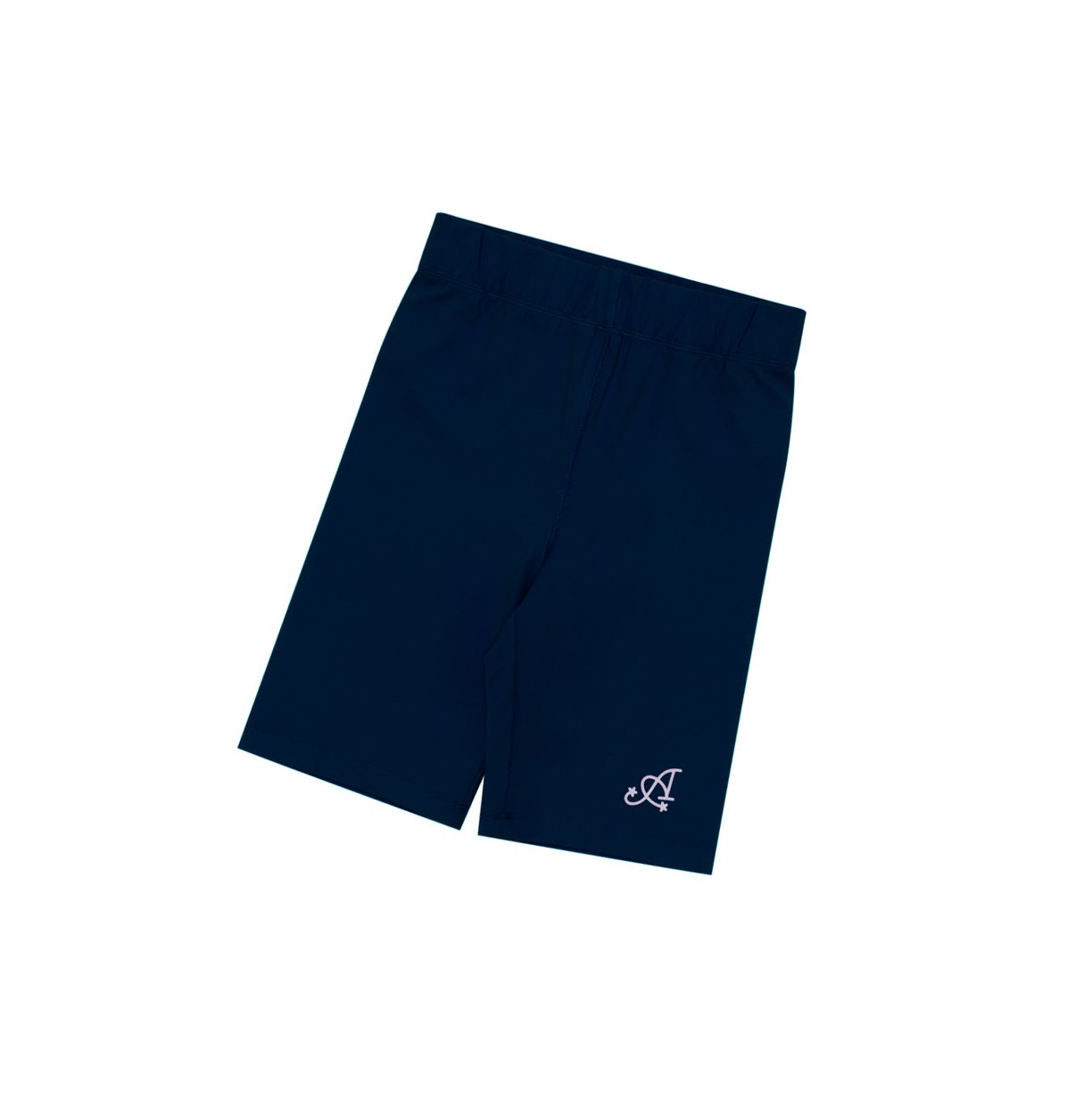 Women\'s A BATHING APE Slim Fit Shorts Navy Blue | GNEY38120