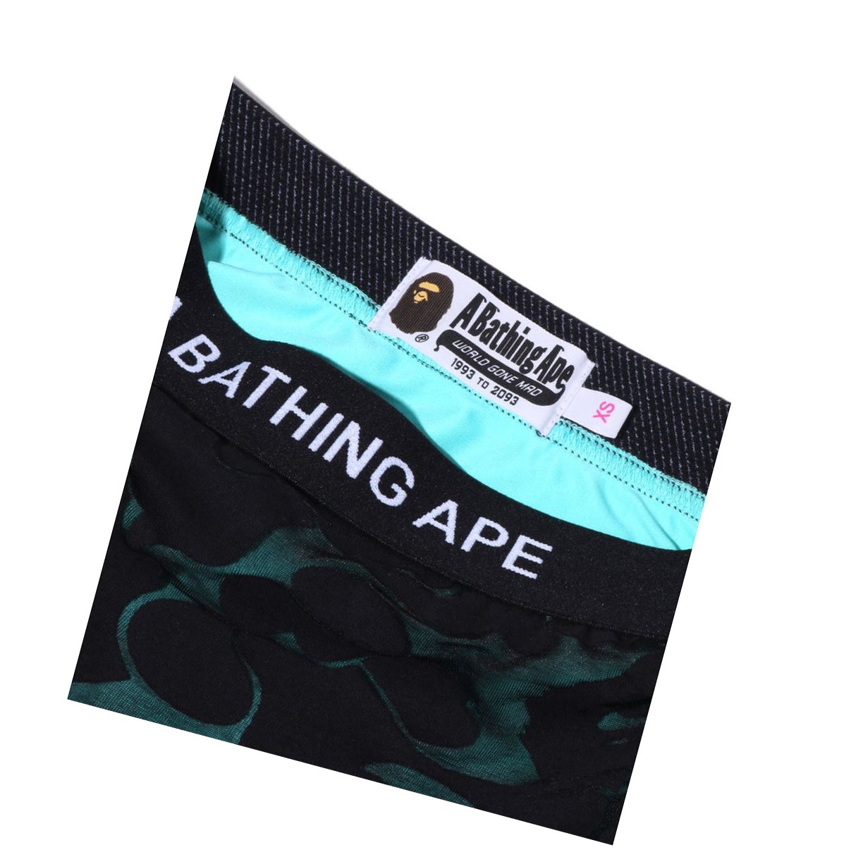 Women's A BATHING APE Solid Camo Long Long Skirts Black | EPKL68230