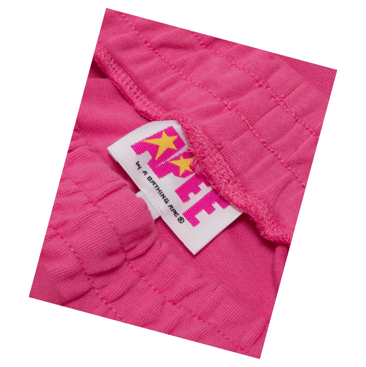 Women's A BATHING APE Track Long Pants Pink | ONJU51206