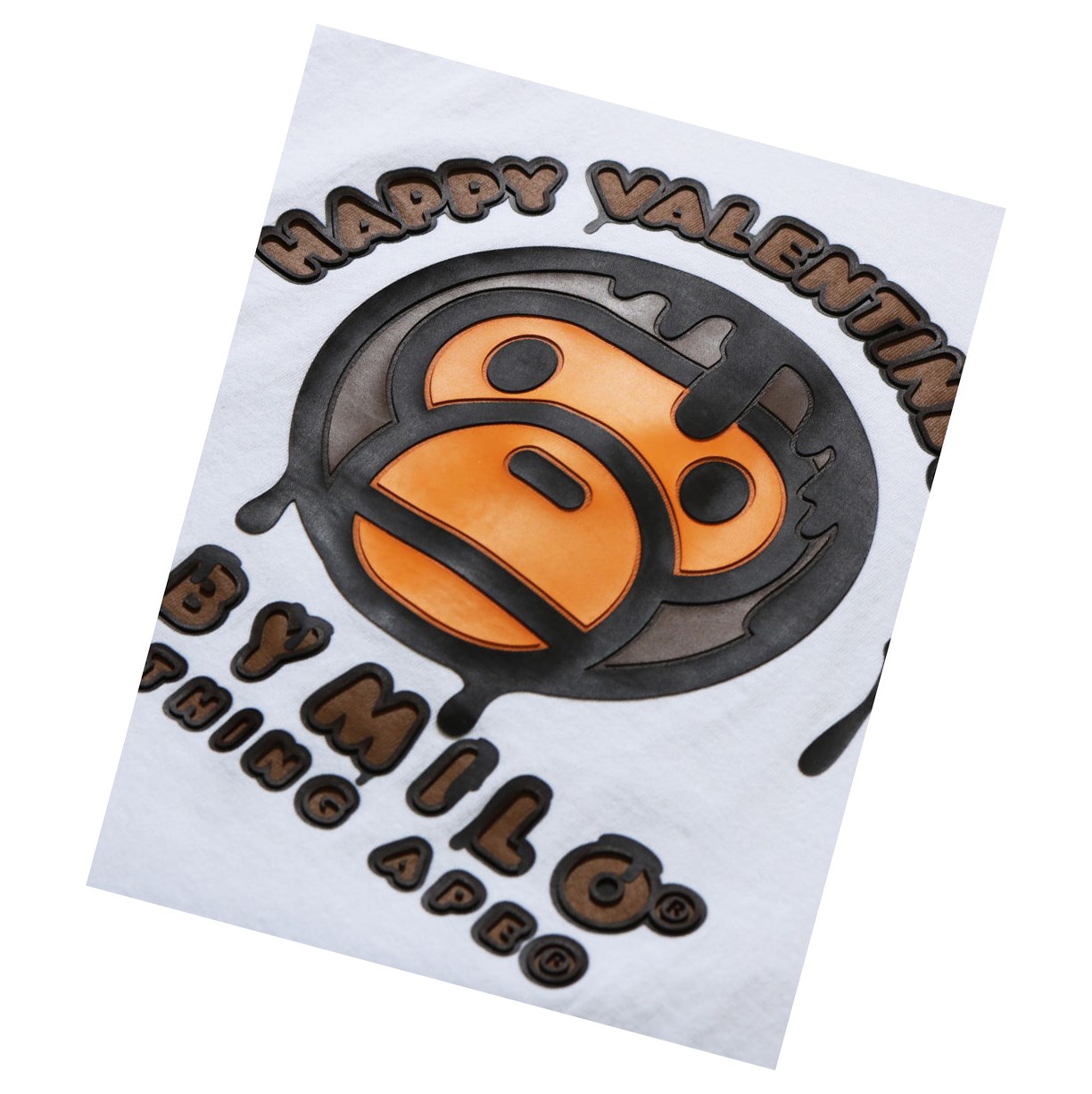 Women's A BATHING APE Valentine Chocolate Baby Tee Short Sleeve T Shirts White | AGHS81356