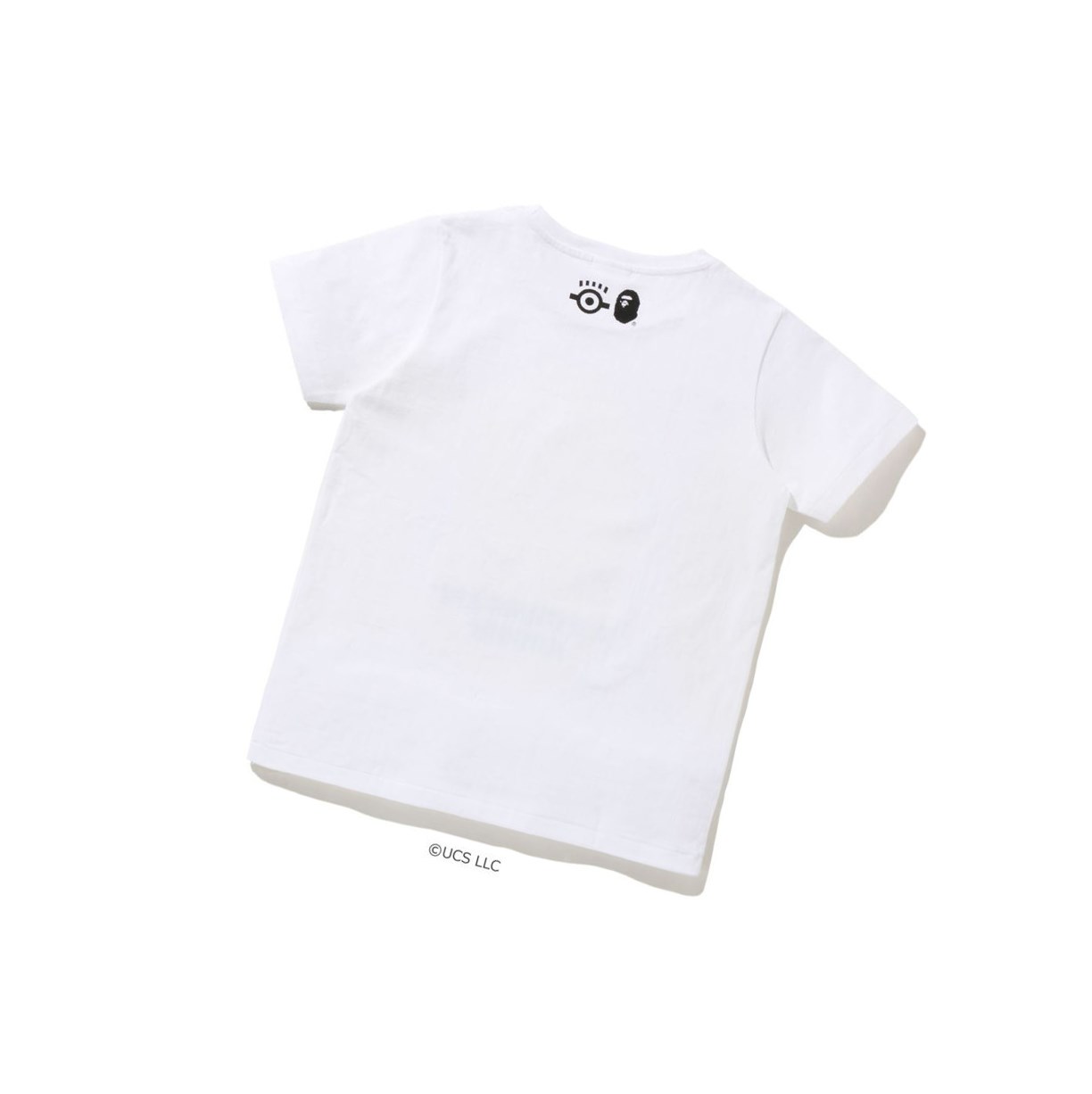 Women's A BATHING APE X Minions Tee08 Short Sleeve T Shirts White | MXQC41269